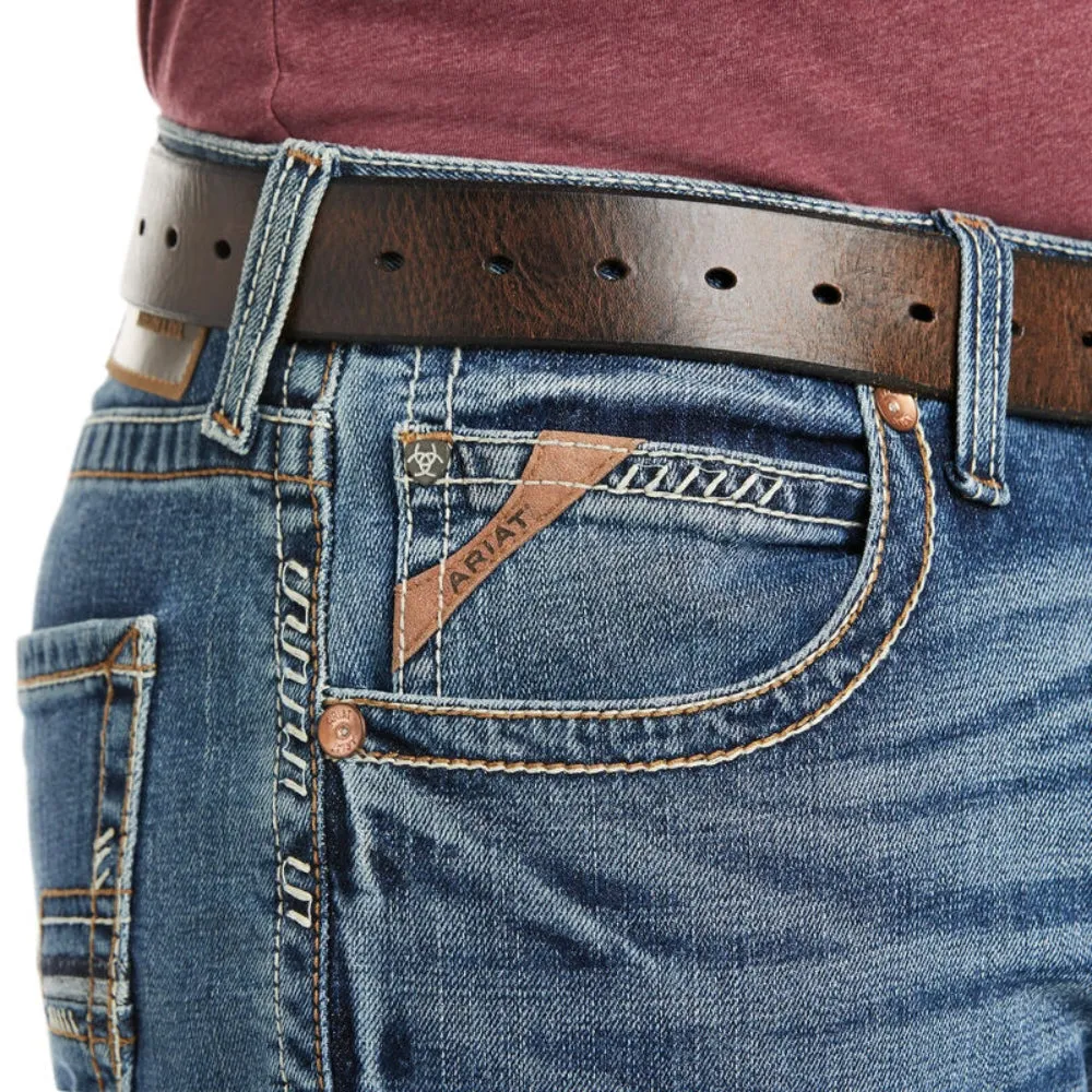 10021879 Ariat Men's M5 Stillwell Straight Fit Straight Leg Jeans - Fargo
