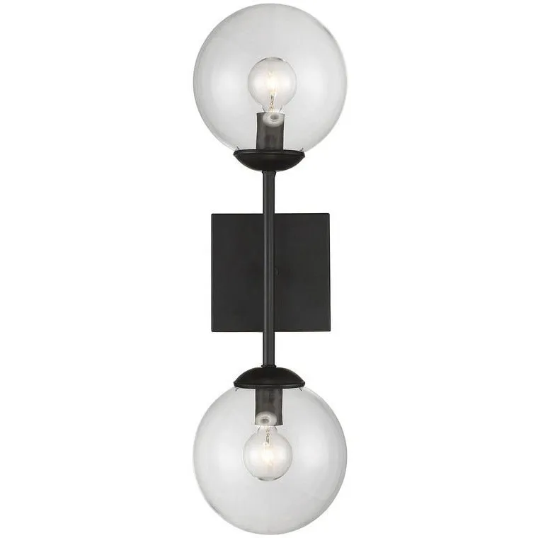 2-Light Wall Sconce