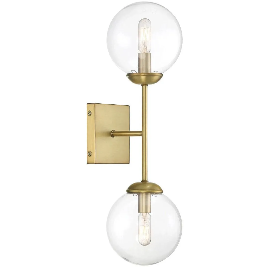 2-Light Wall Sconce