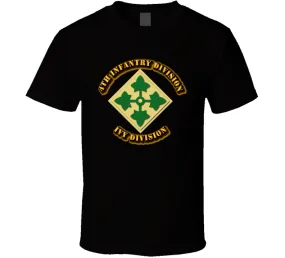 4th Infantry Division - Ivy Division T Shirt