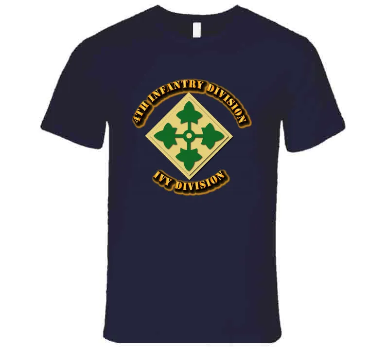 4th Infantry Division - Ivy Division T Shirt