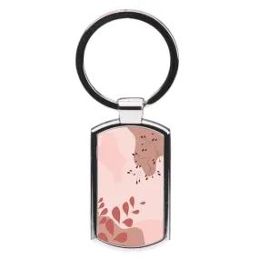 Abstract Geomtric III Luxury Keyring