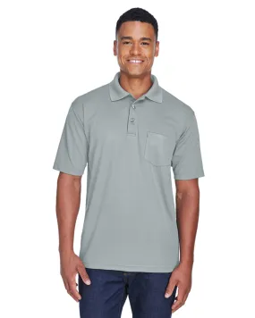 Adult Cool & Dry Mesh Pique polo With Pocket