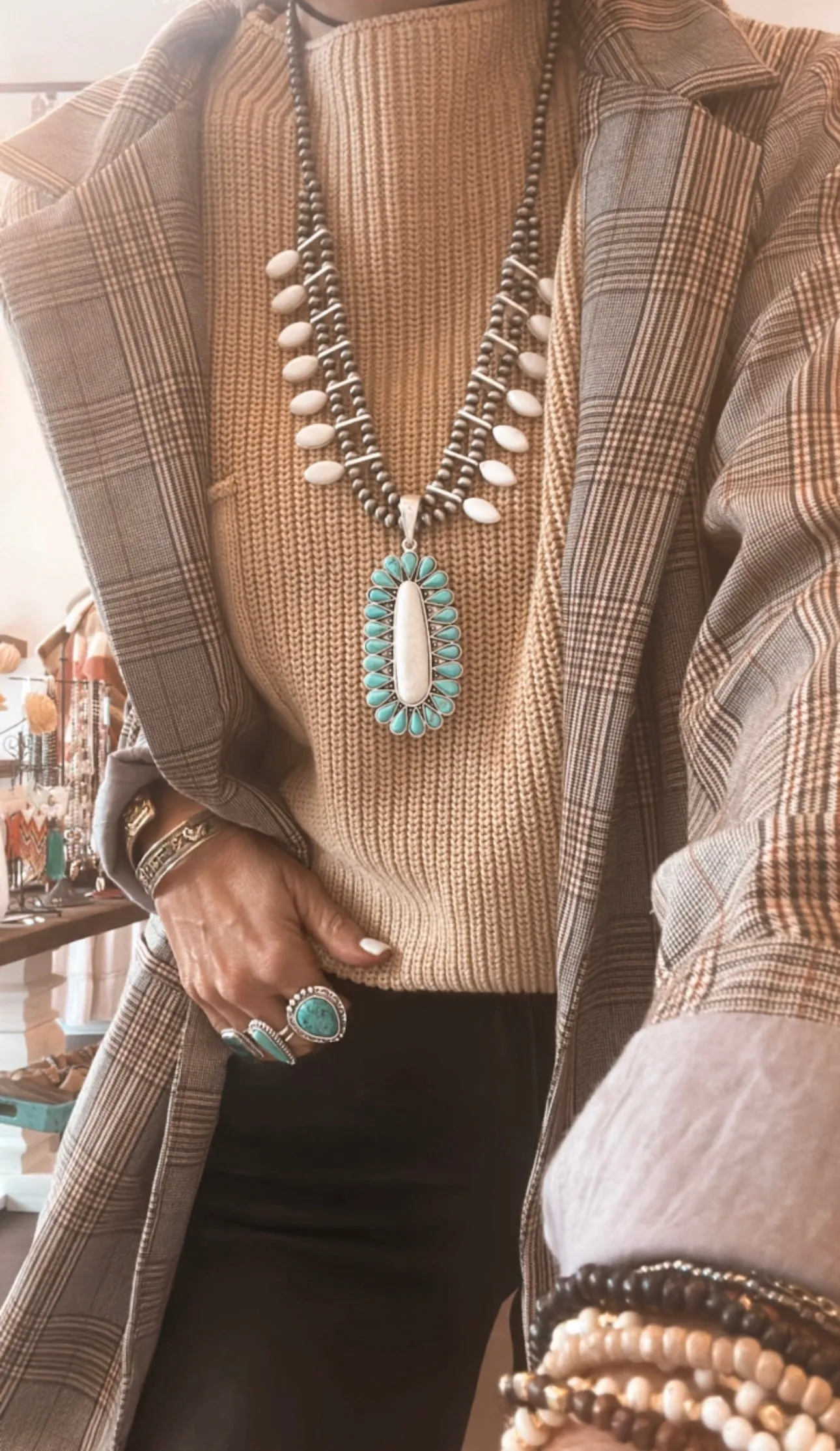 All Day Long Top (Oat)