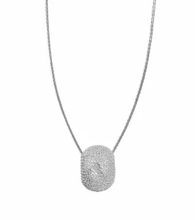 Amarillo Necklace L Rhodium