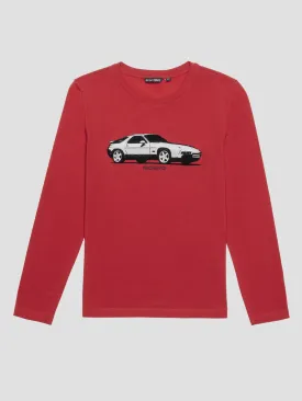 ANTONY MORATO Red T-shirt with print for boy-MKKL00258-50