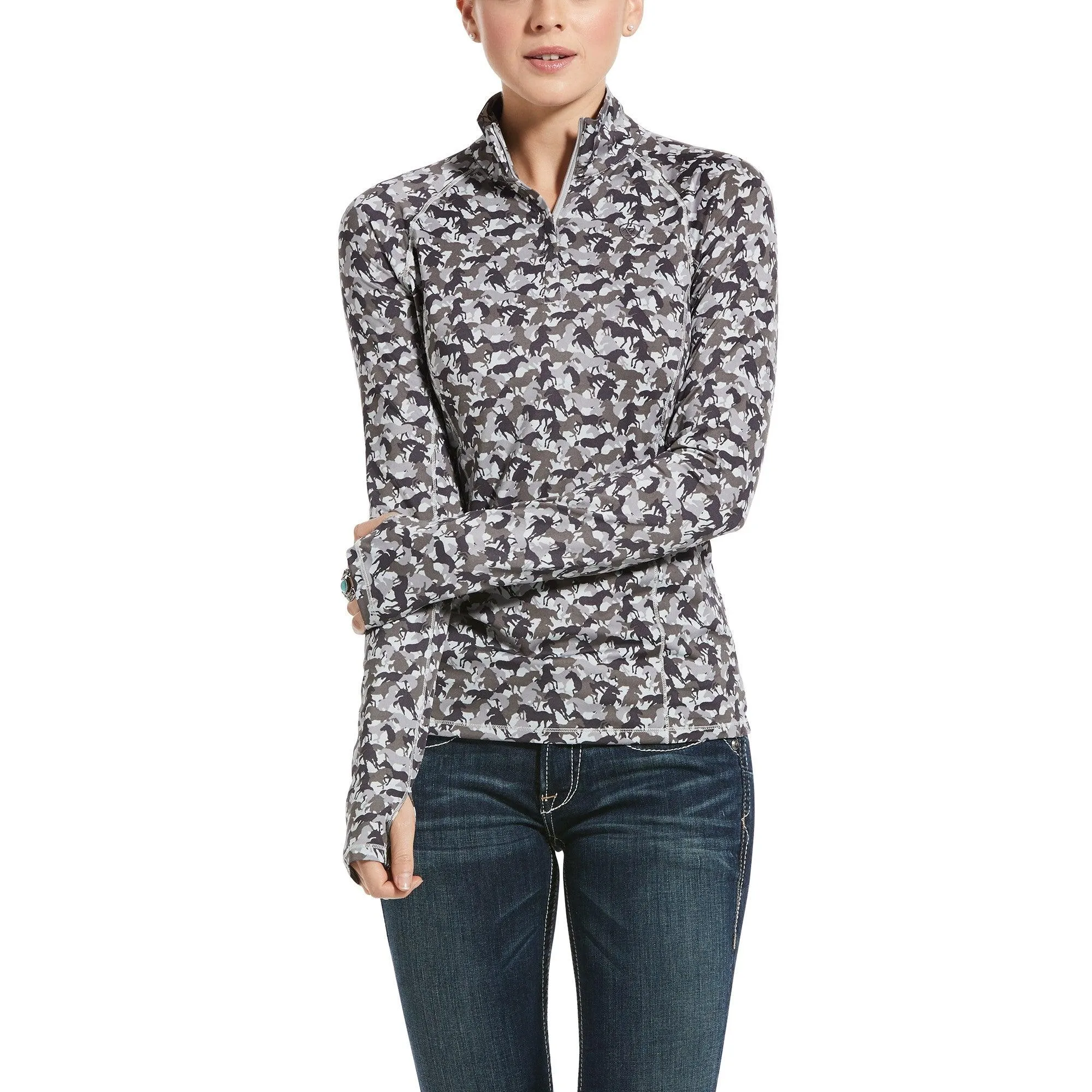 Ariat women's lowell 2.0 1/4 zip baselayer