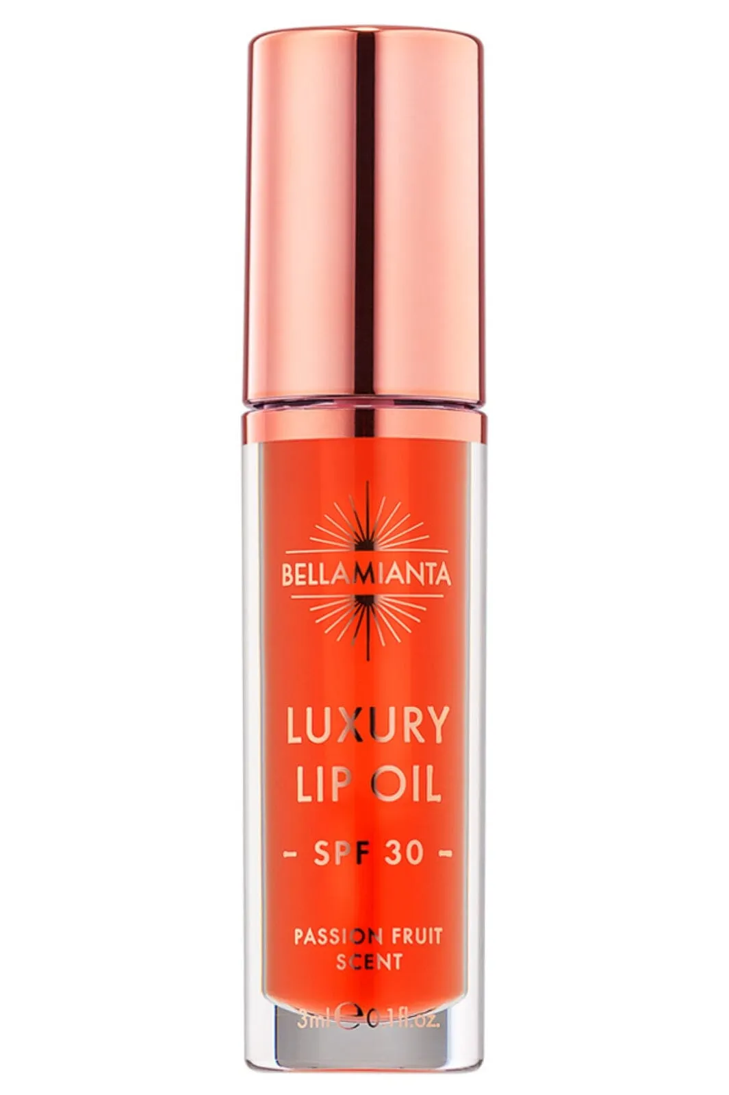 Bellamianta - Luxury Lip Oil SPF30 - Coral -
