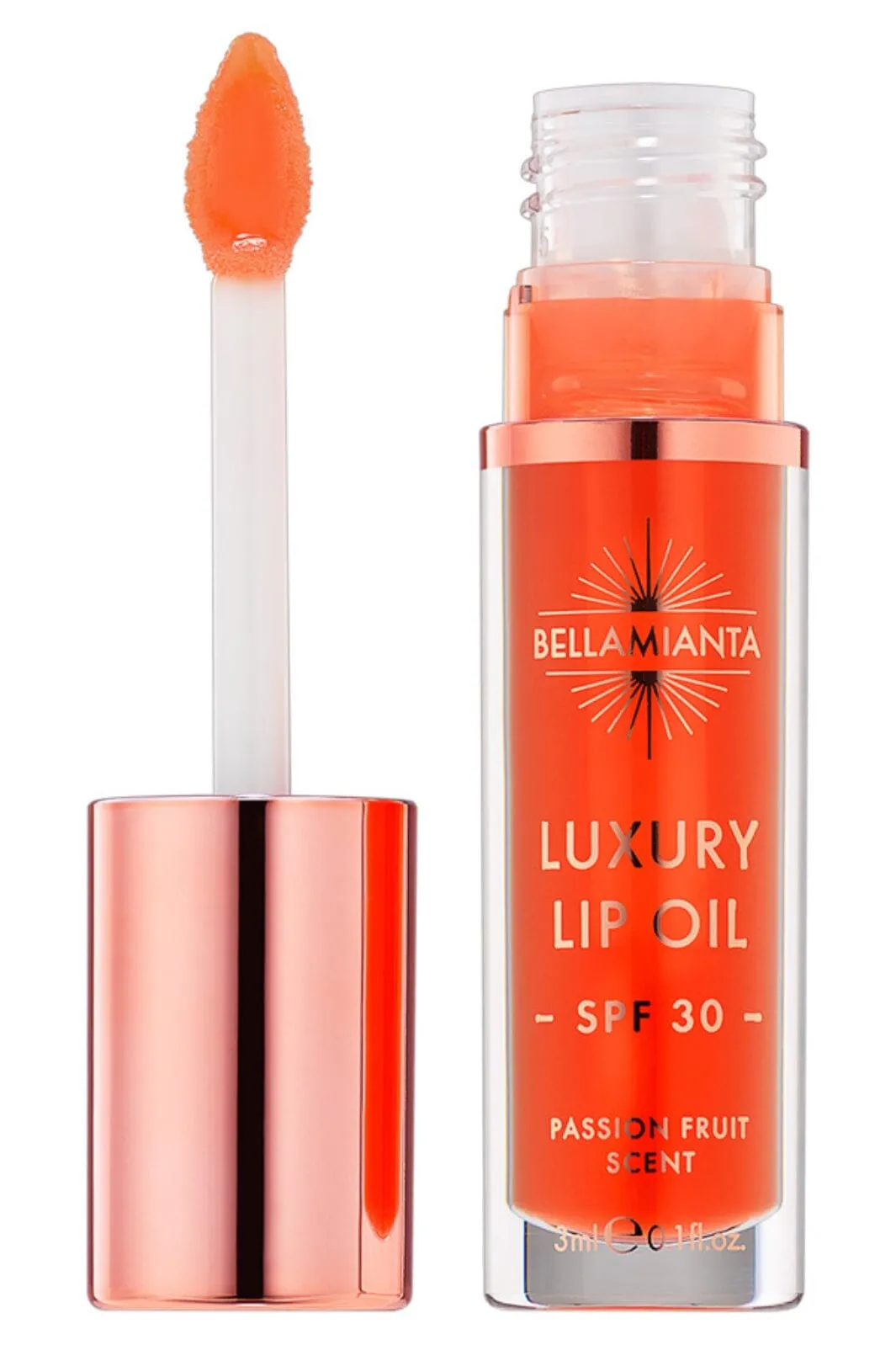 Bellamianta - Luxury Lip Oil SPF30 - Coral -