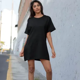 Black T shirt Dress