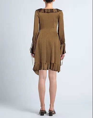 Blumarine short dress, dark green
