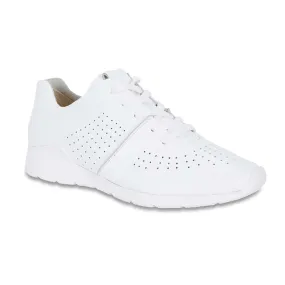 Bolt Sneaker in White Leather