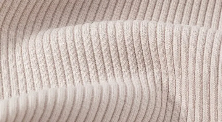 Bowknot Ribbed Slit Leggings