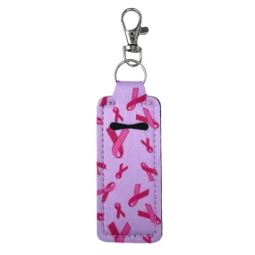 Breast Cancer Ribbon Chapstick Holder