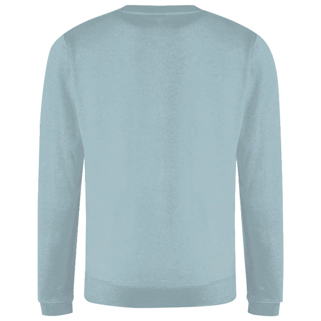Café del Mar Ibiza Blue Embroidered Logo Unisex Sweatshirt