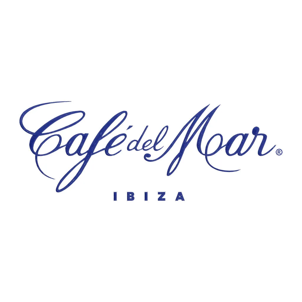 Café del Mar Ibiza Blue Embroidered Logo Unisex Sweatshirt