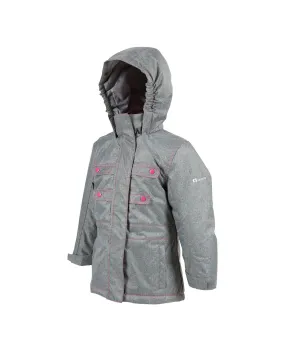 CHILDREN’S SKI COATS, LIGHT GRAYPINK
