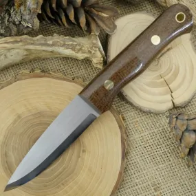 Classic: Dark Brown Burlap & Kelly
