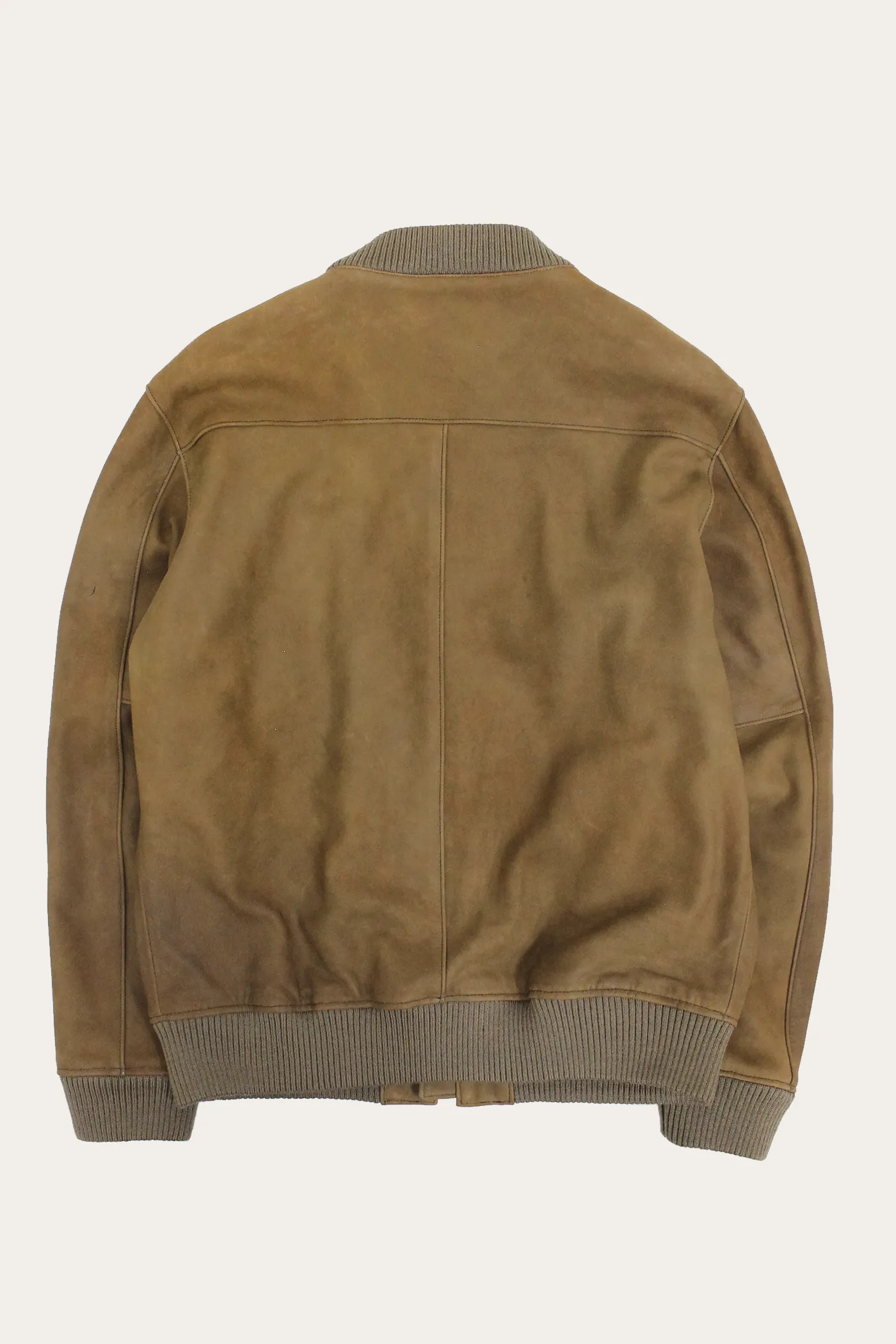 Classic Leather Bomber Jacket