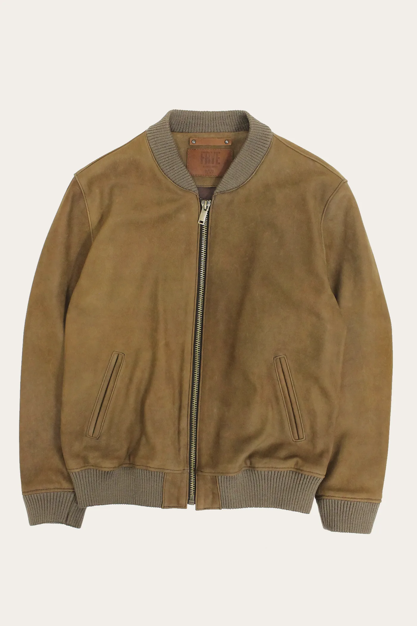 Classic Leather Bomber Jacket