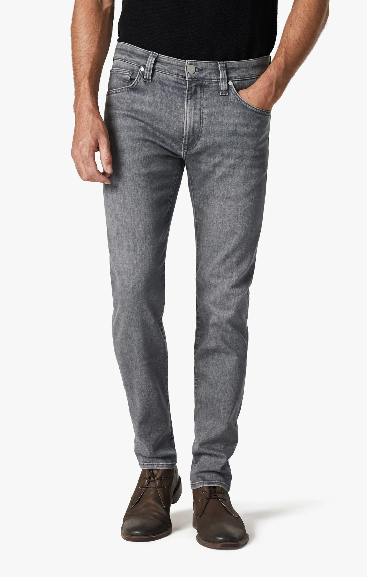Cool Tapered Leg Jeans in Mid Smoke Urban