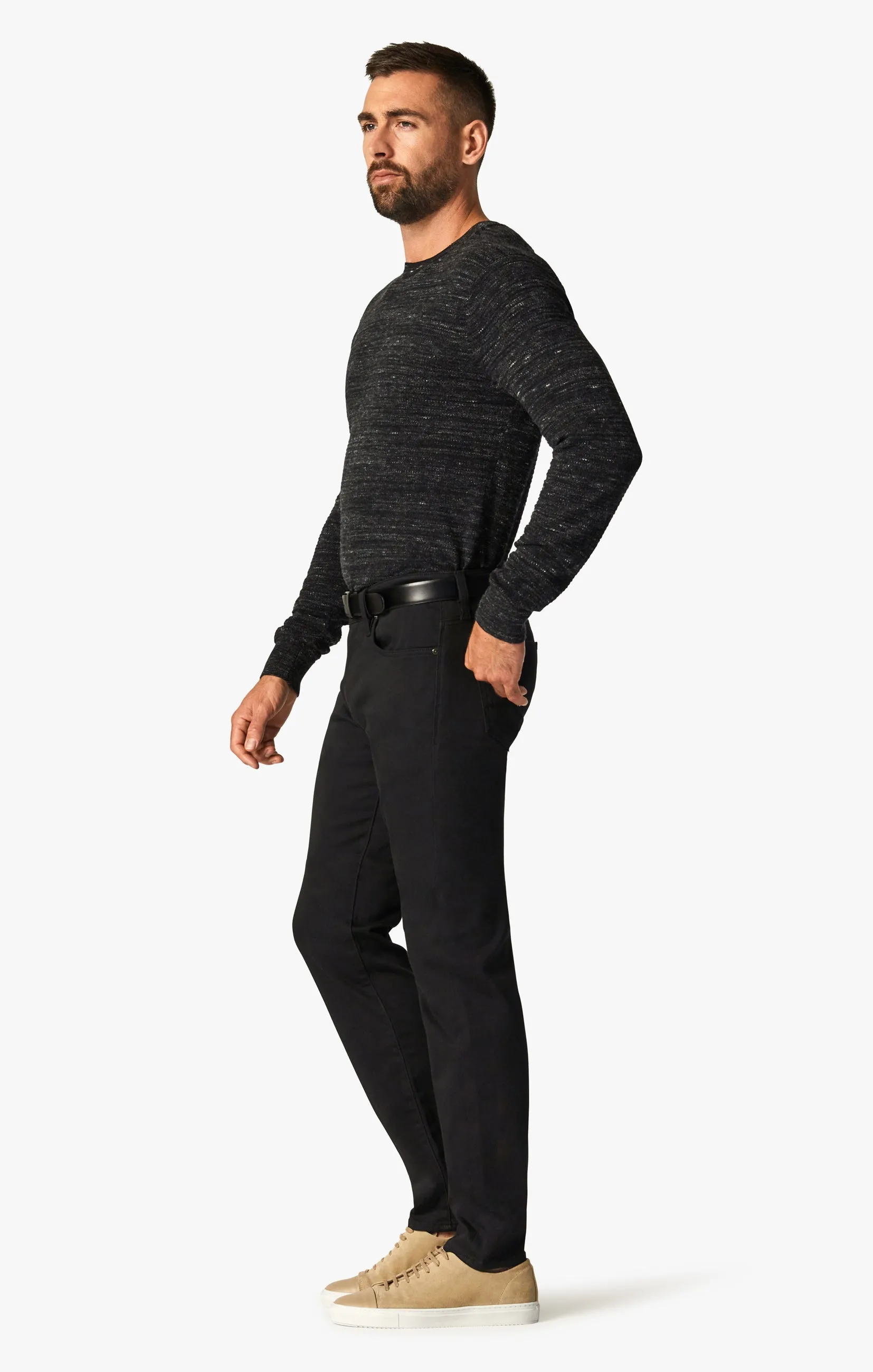 Cool Tapered Leg Pants in Select Double Black