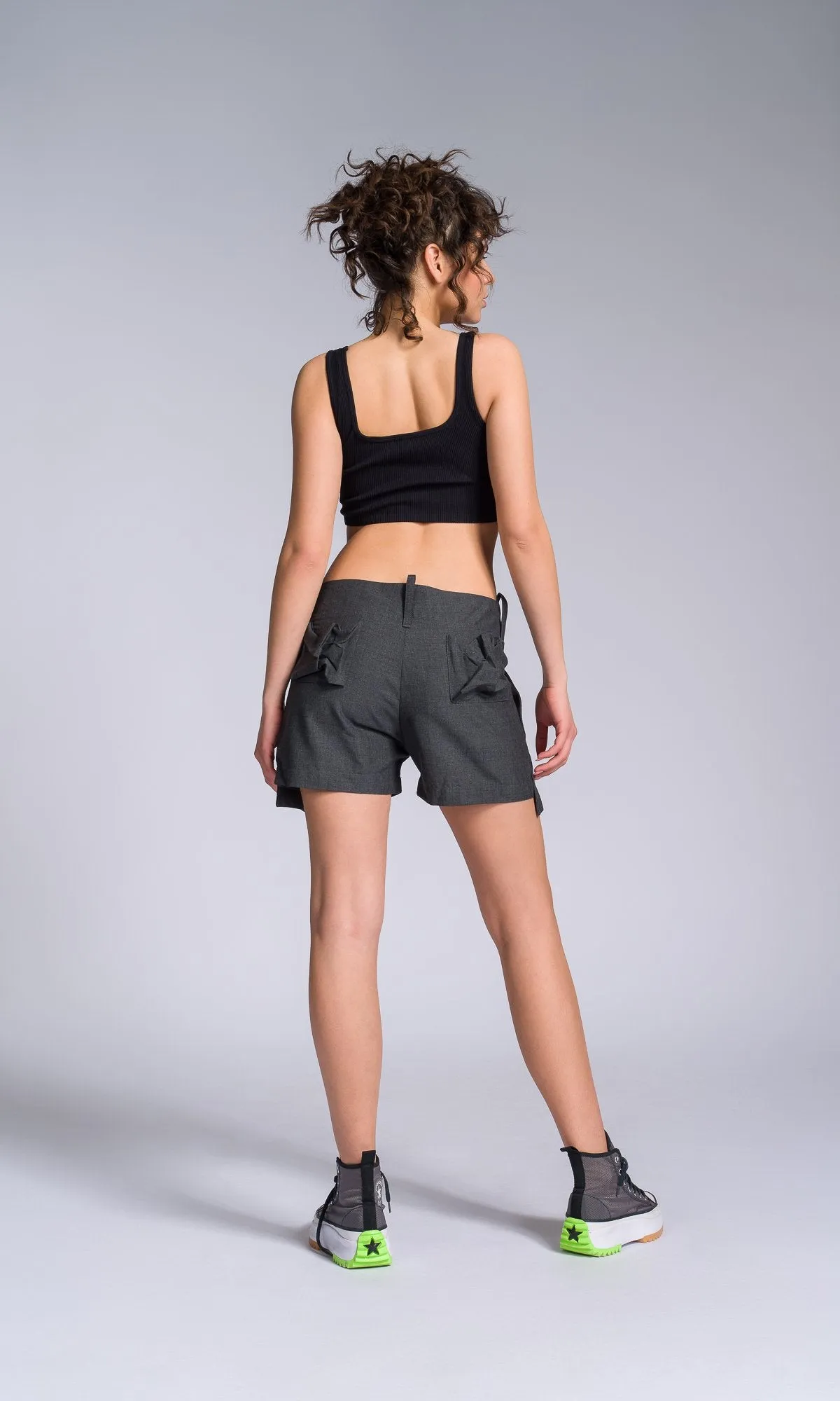 Cool Wool Shorts with Large Pockets