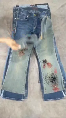 CR1356 Mixed Vintage Flare Jeans - 30 Pcs