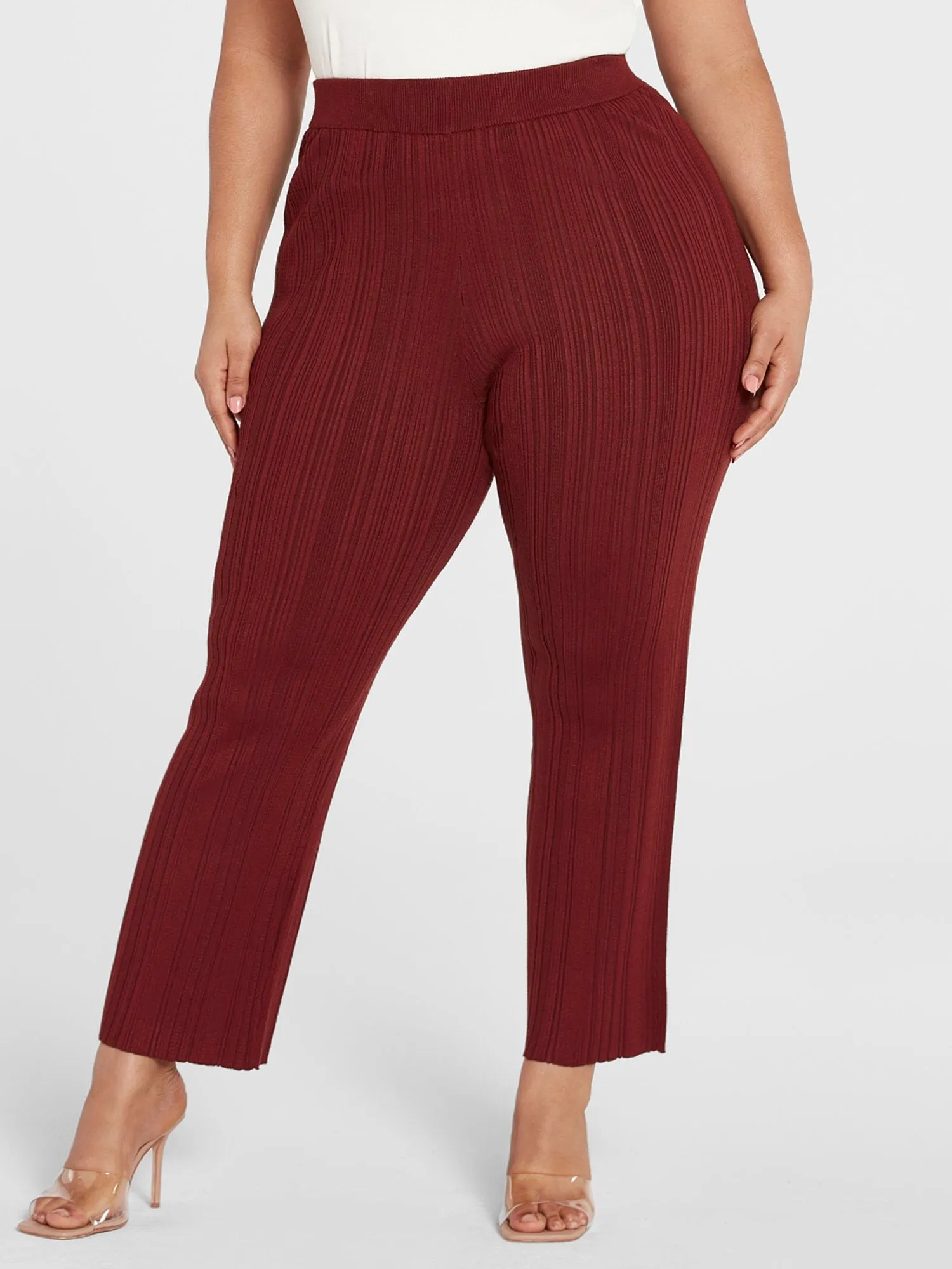 Dakota Ribbed Knit Pants
