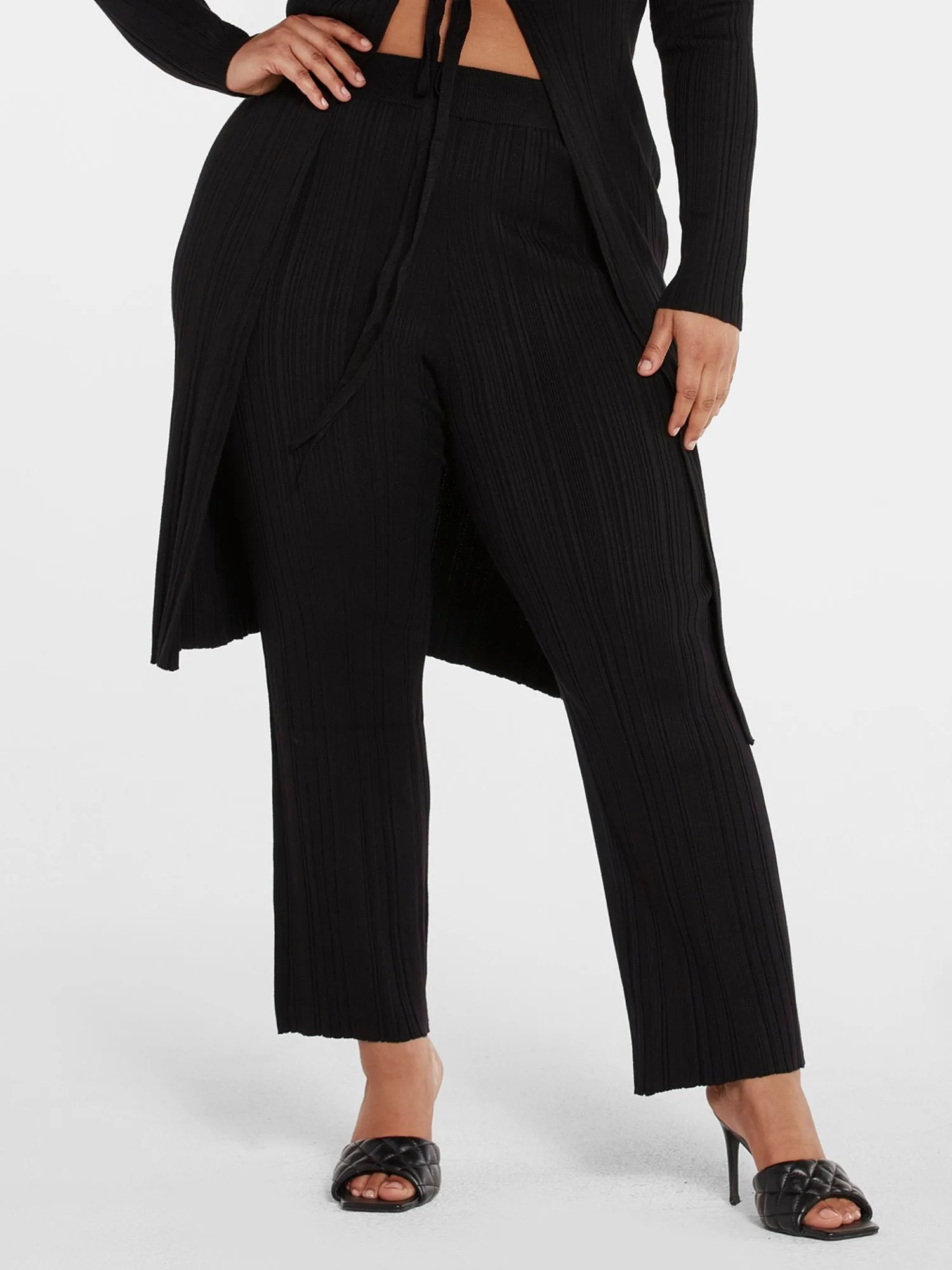 Dakota Ribbed Knit Pants
