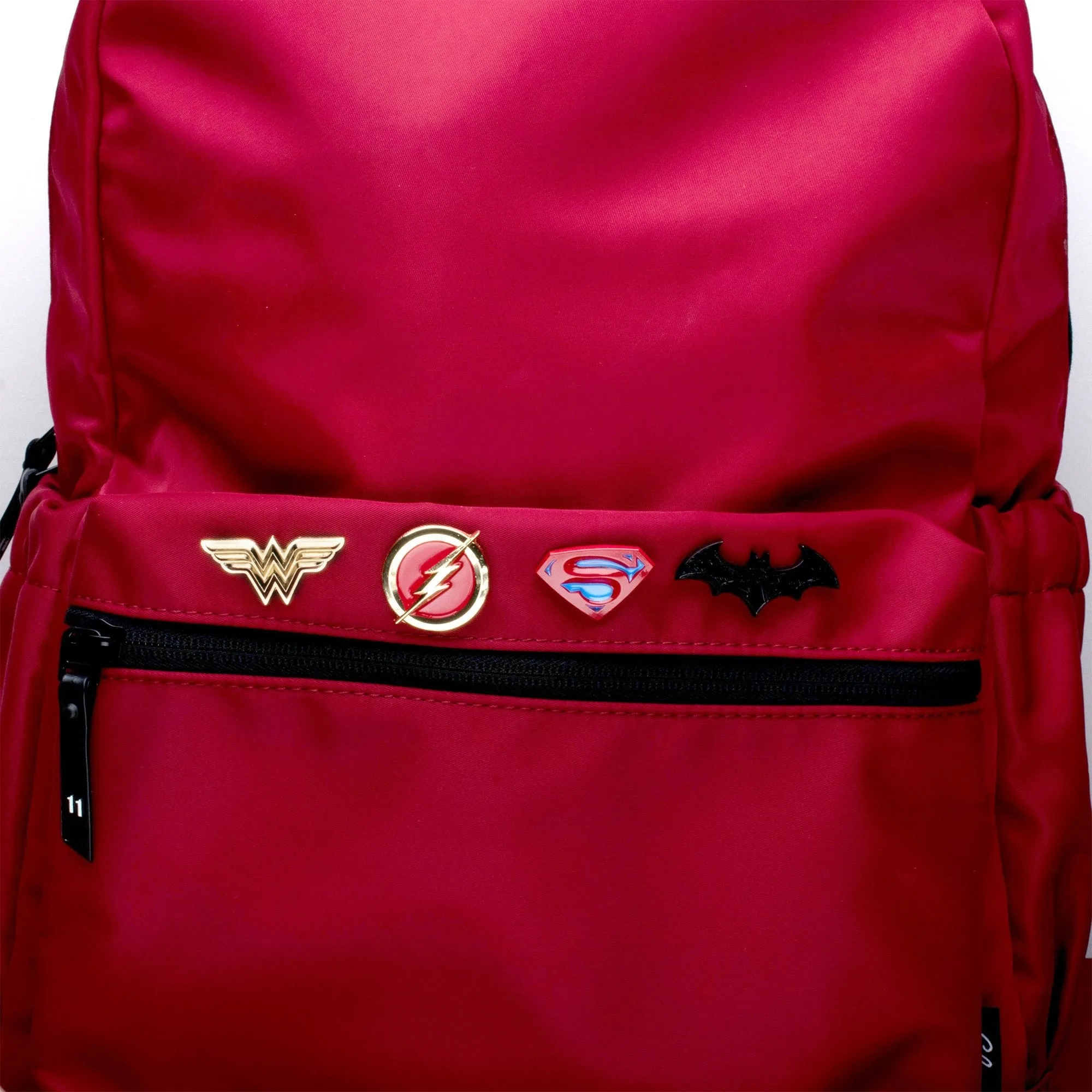 DC Comics Justice League Superman/Batman/Wonder Woman/The Flash Enamel Lapel Pin Set (4pcs)