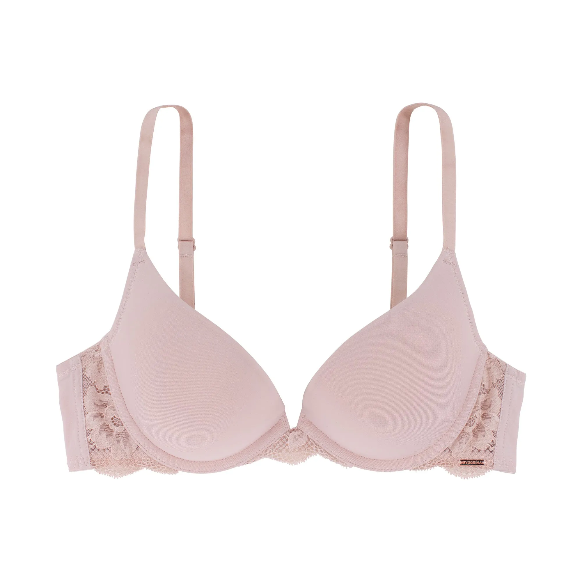 Dorina Rosa Push Up Plunge Bra, Pink