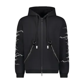FALLEN ANGEL HOODIE BLACK