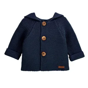 Garter Stitch Short Knit Jacket