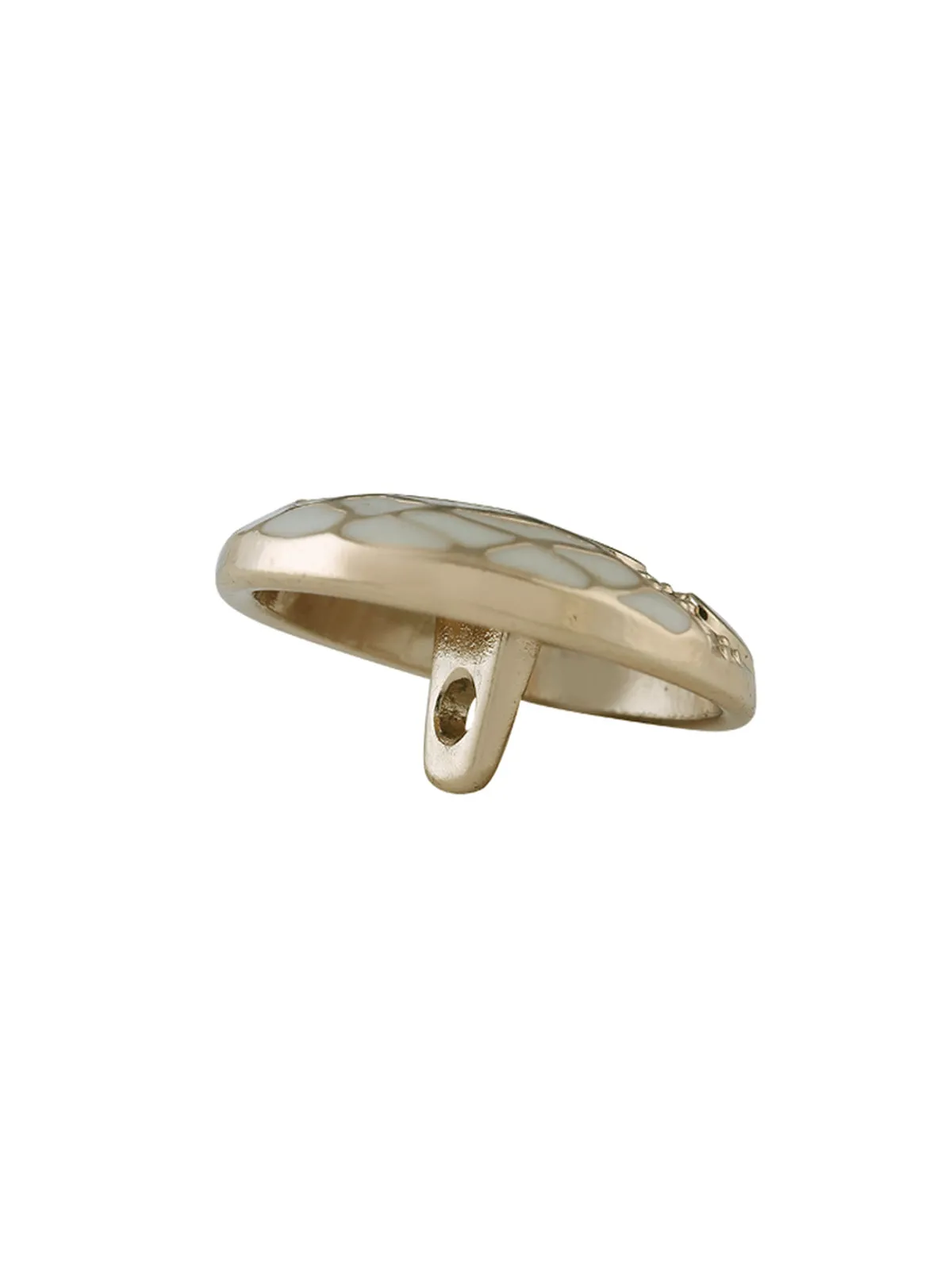 Golden with Enamel Colour Shank Metal Button