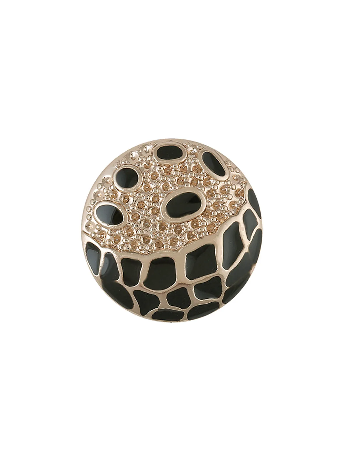 Golden with Enamel Colour Shank Metal Button