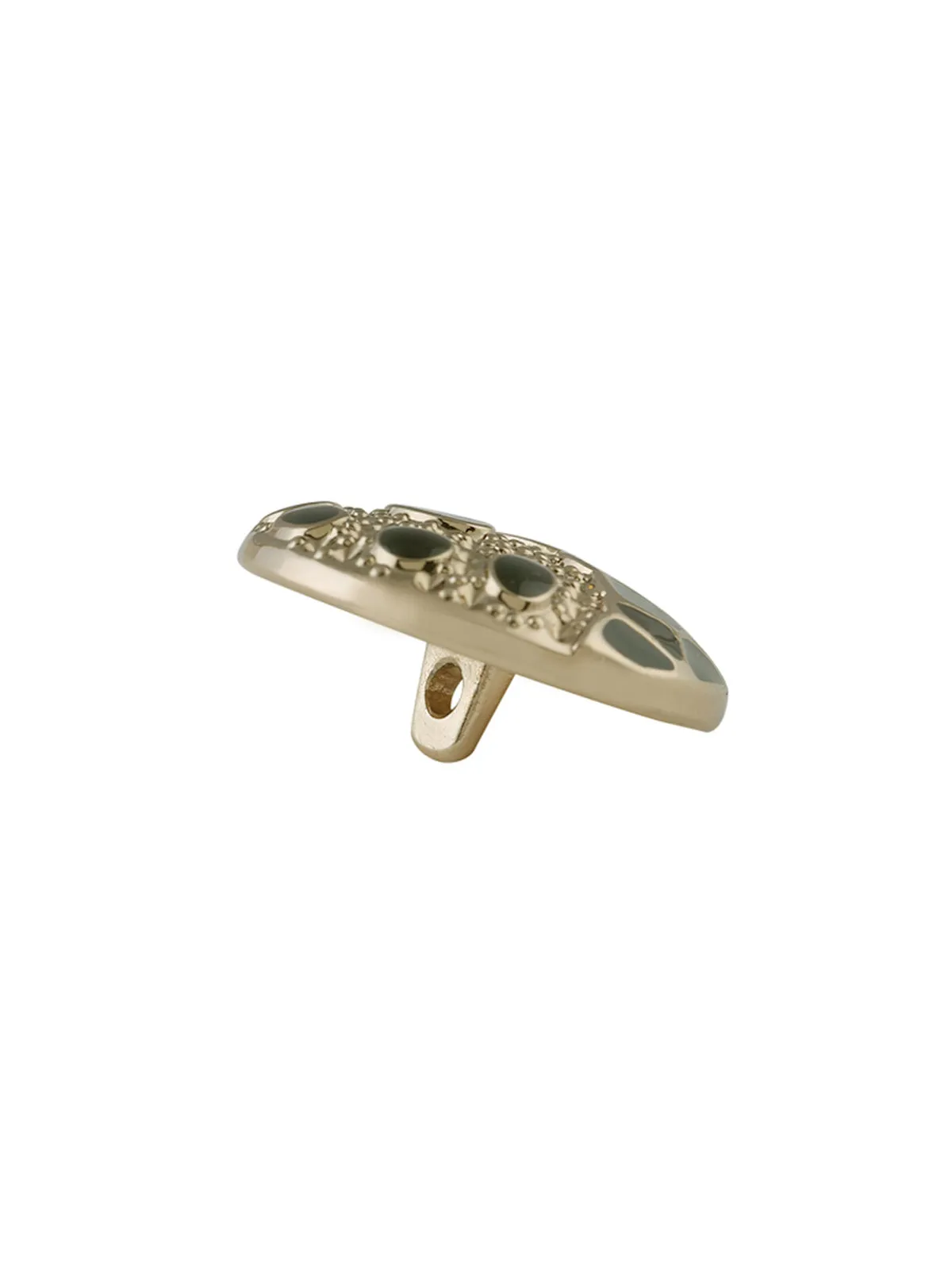Golden with Enamel Colour Shank Metal Button