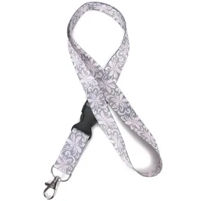 Lanyard Tapa Tiare Pink Grey