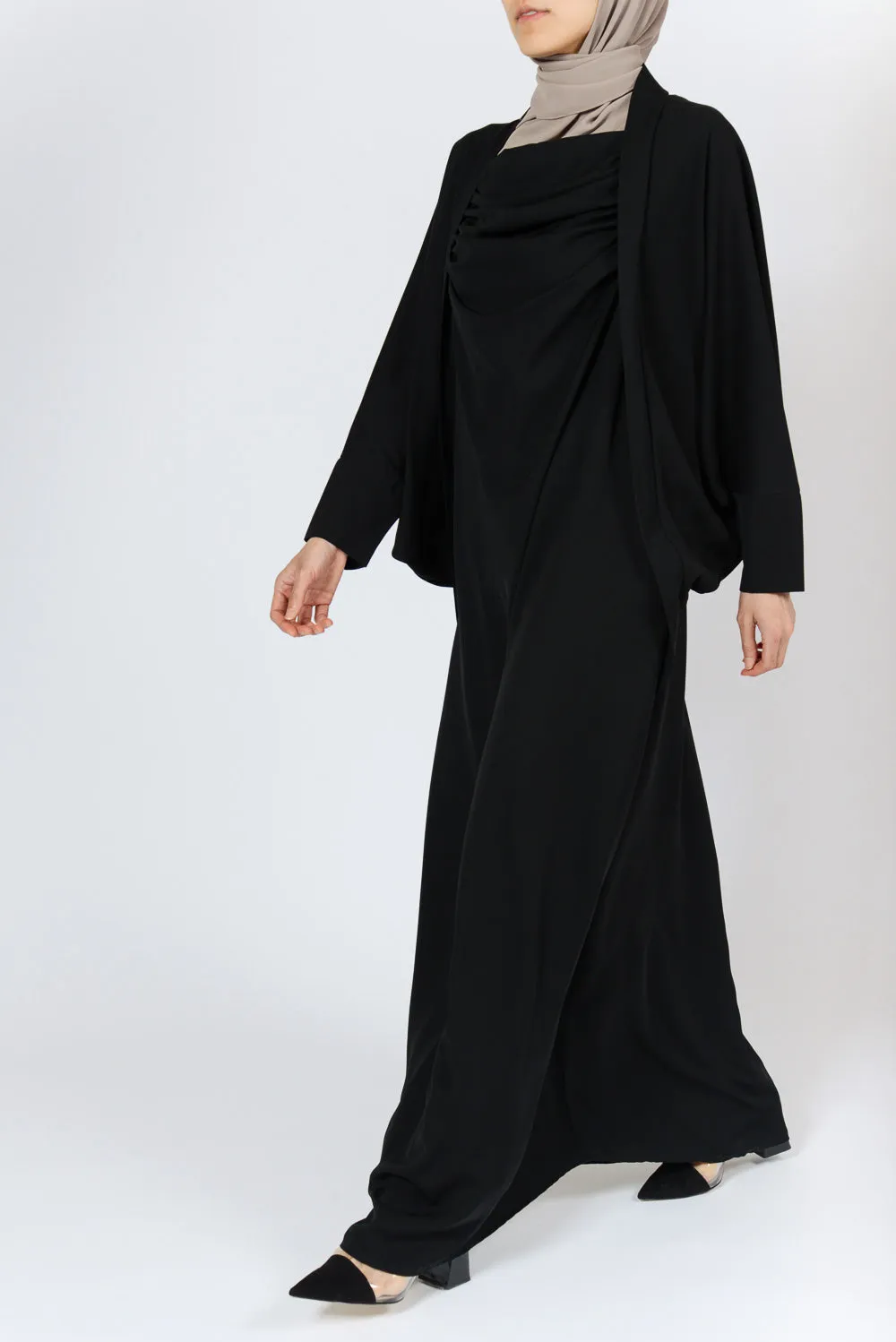 Libas Black Dress Abaya