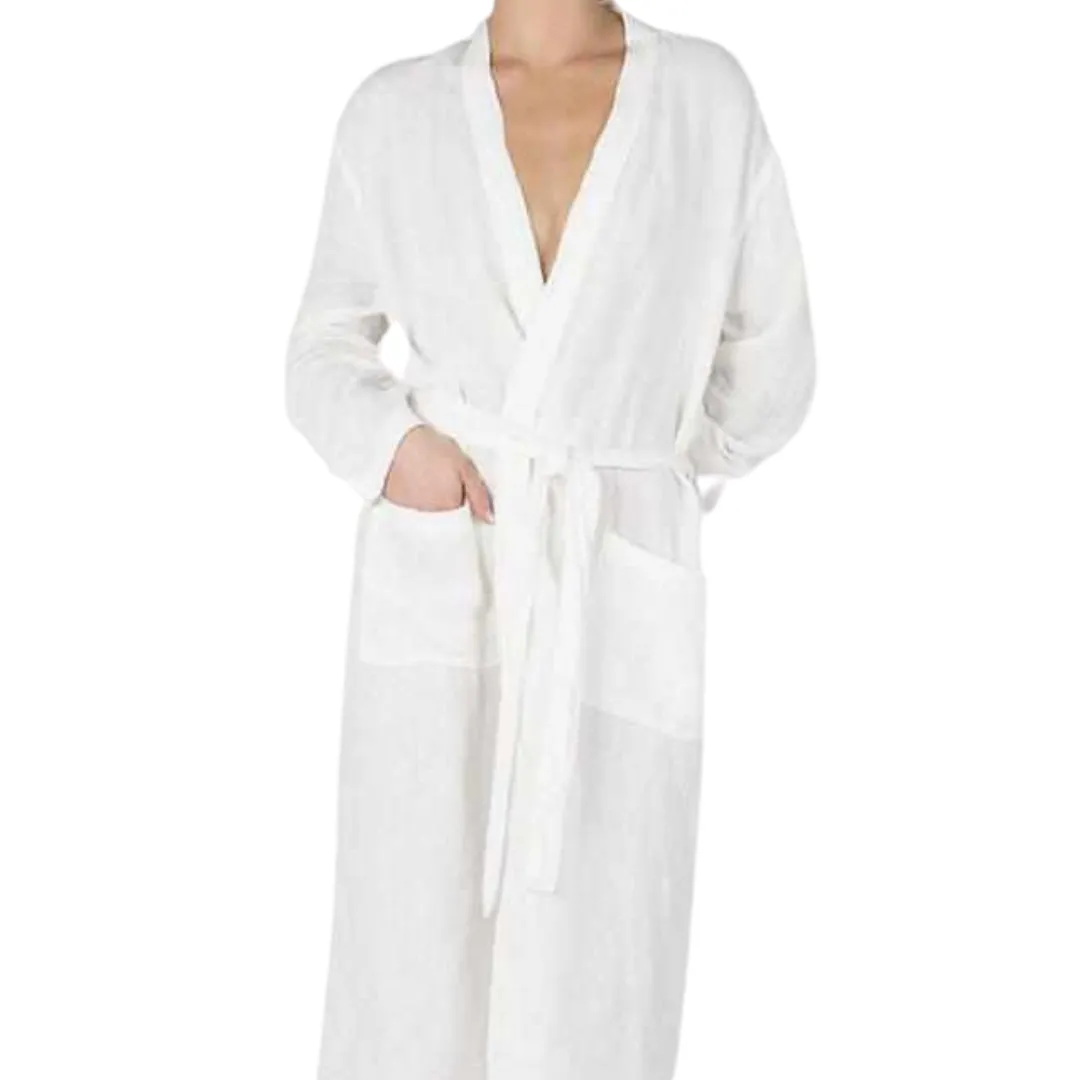 LINEN KIMONO | WHITE