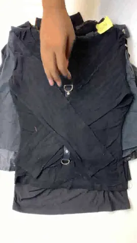 Little Black Euro Y2K Tops (SS-437)