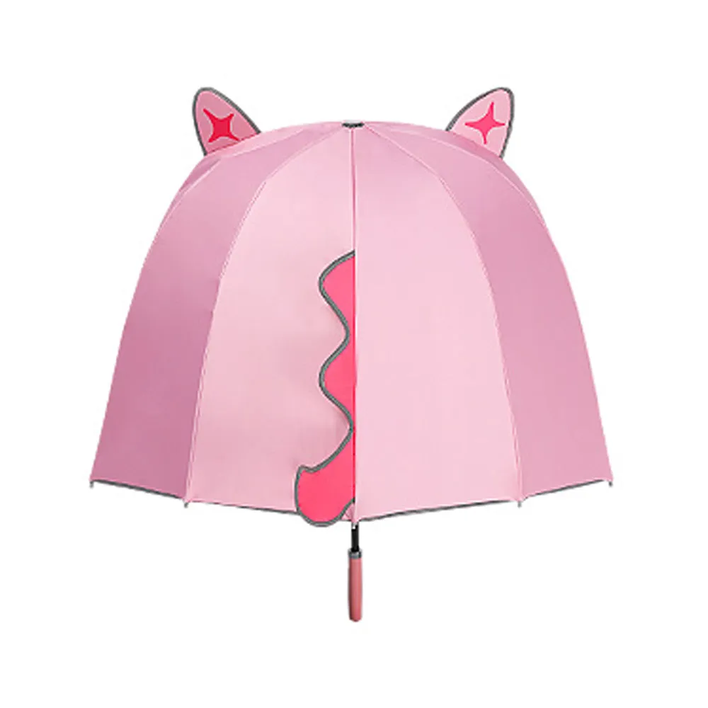 Little Surprise Box White Rabbit Theme,Helmet Shape Kids Umbrella,Pink,4-8Yrs,Pink