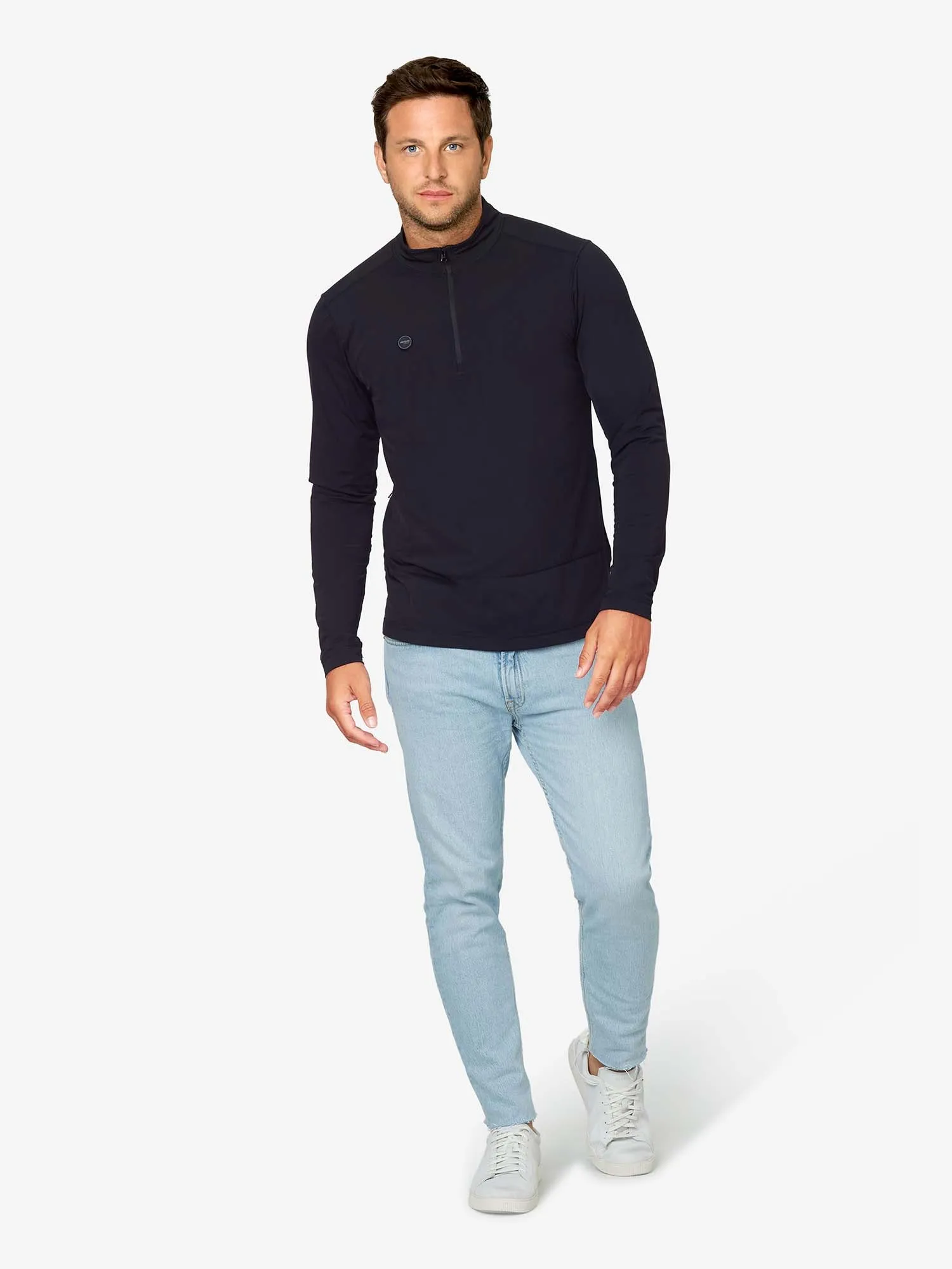 Men's 13W Heated Midlayer Shirt with HeatSync  - Black