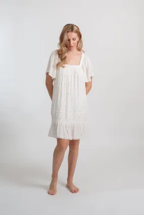 Miami Shine Square Neck Beach Dress