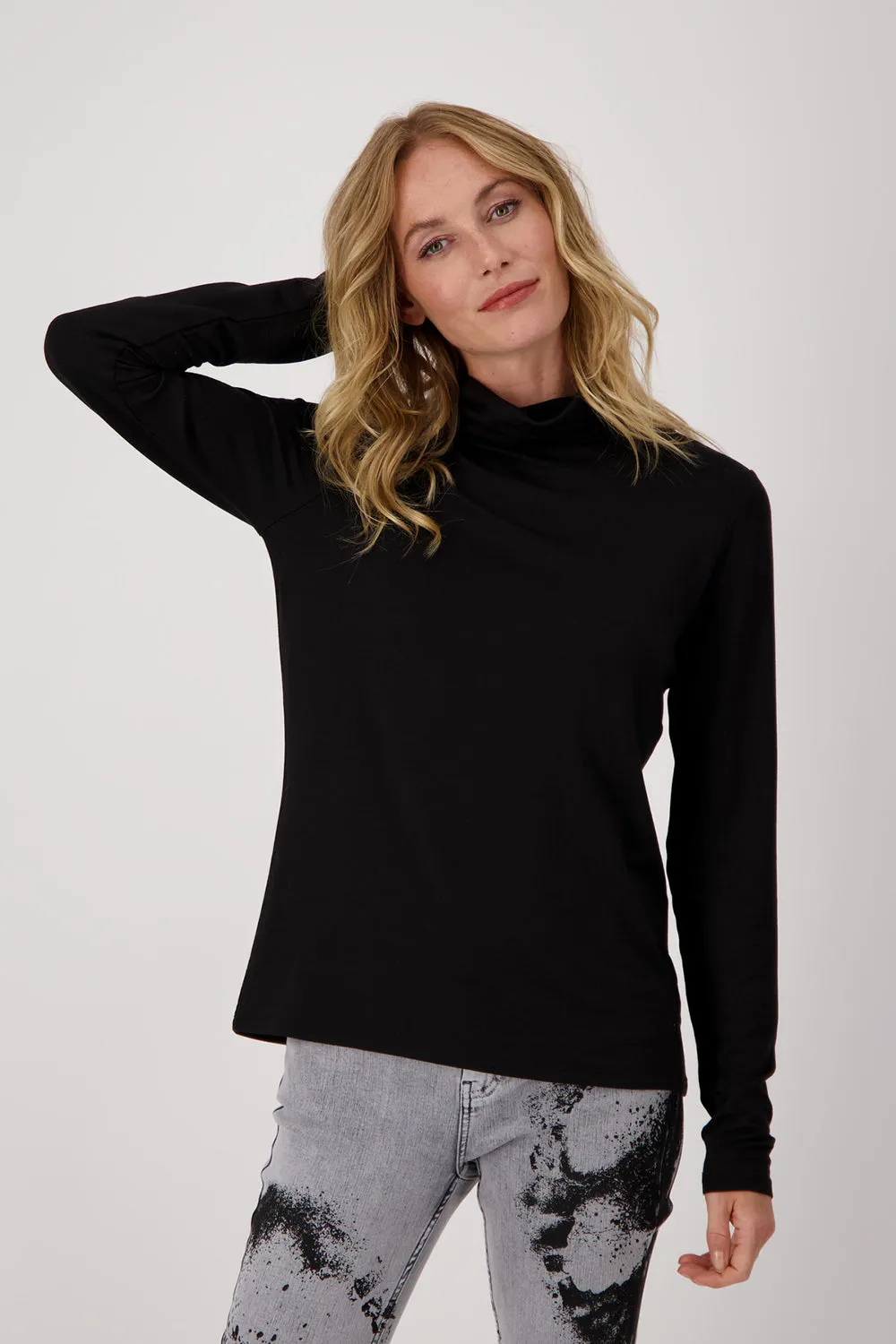 Monari Basic Turtle Neck T Shirt M806739