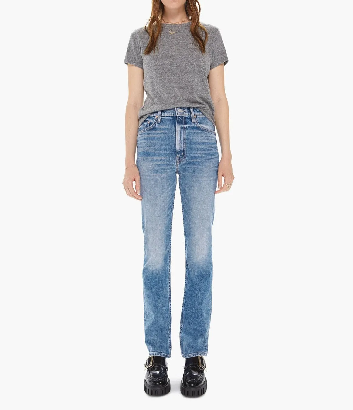 Mother High Waisted Rider Skimp Belle De Jour