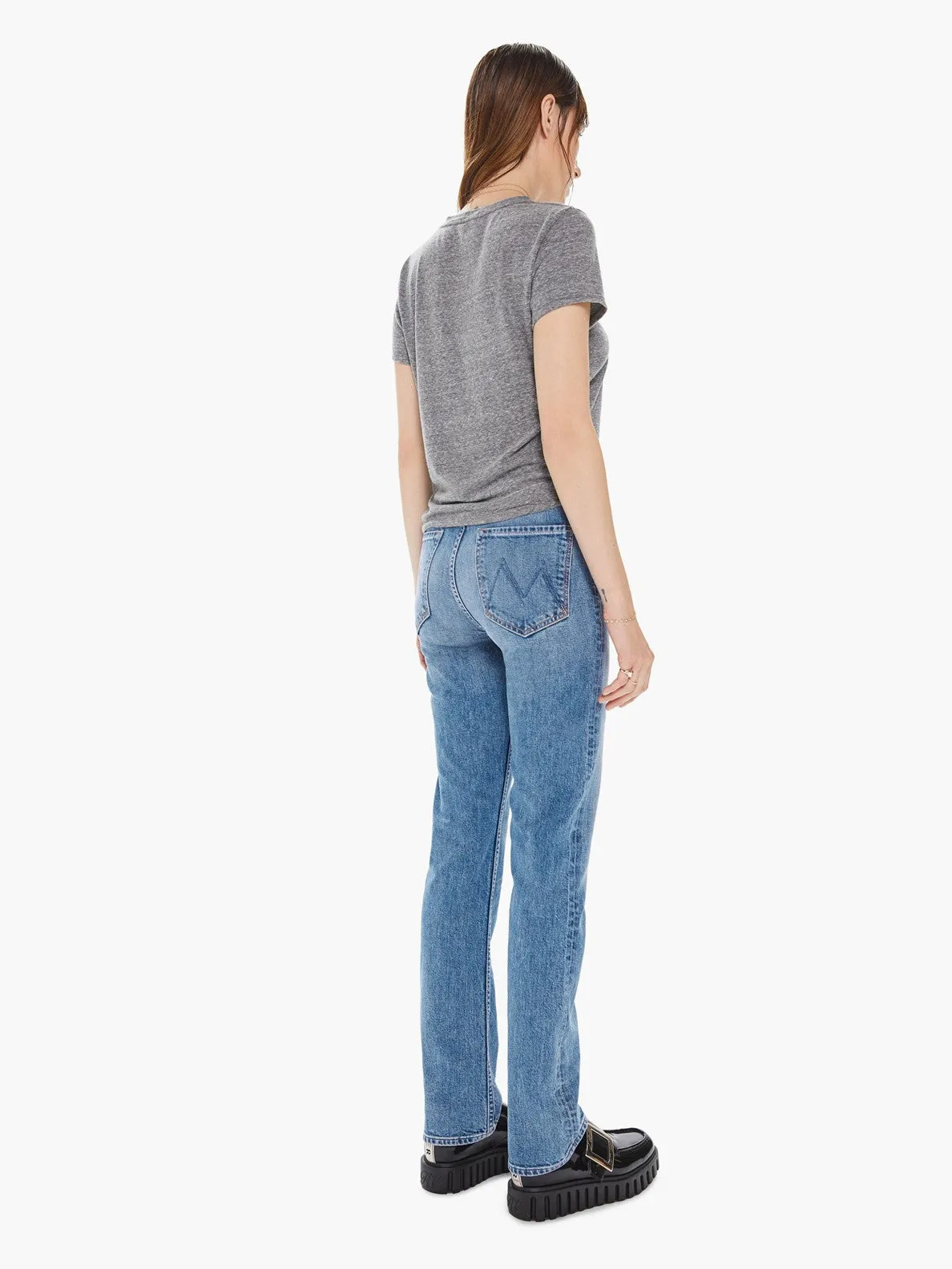 Mother High Waisted Rider Skimp Belle De Jour