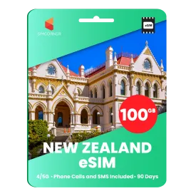 New Zealand Travel eSIM (One NZ) - 100GB
