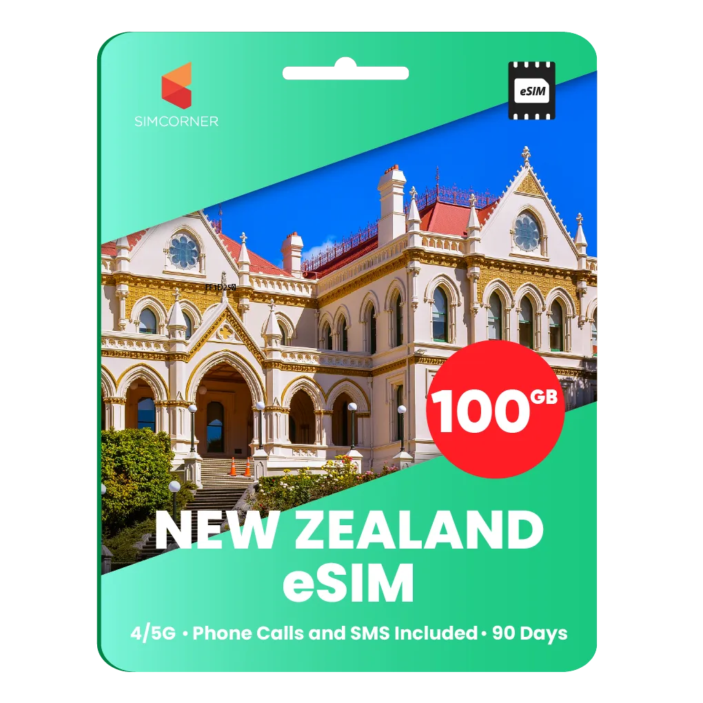 New Zealand Travel eSIM (One NZ) - 100GB