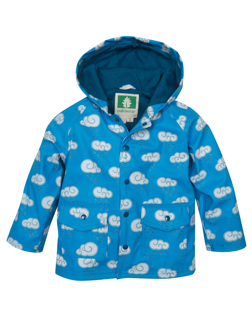 OAKIWEAR KID’S CLOUDS RAIN COAT
